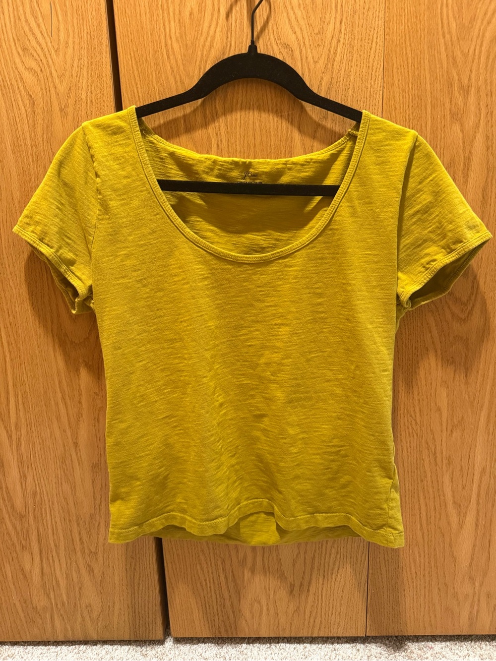 J. Crew 90s cropped organic slub cotton scoop t-shirts - Set of 3 - Picture 4 of 10